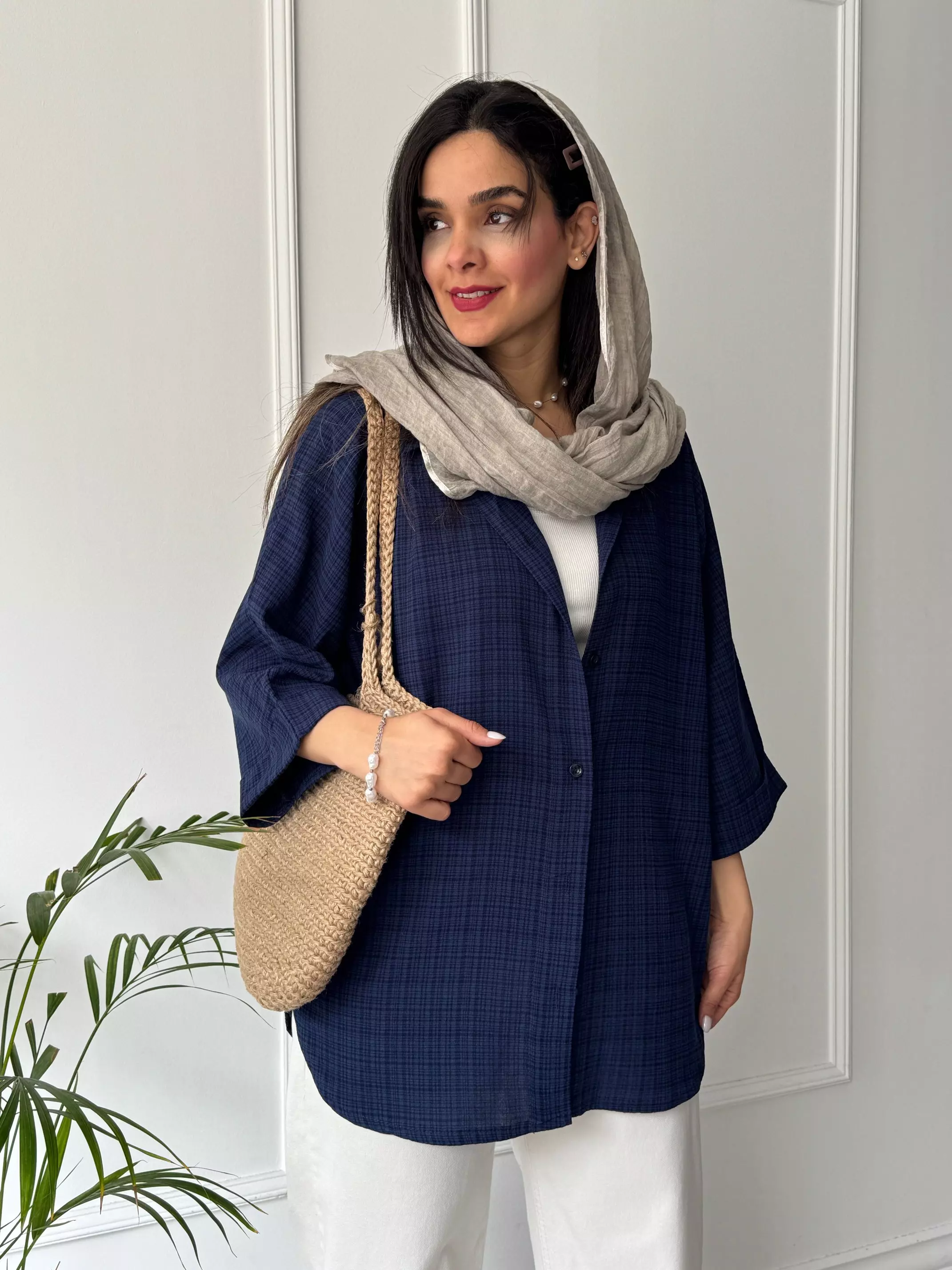 مانتو شومیزی کارولین